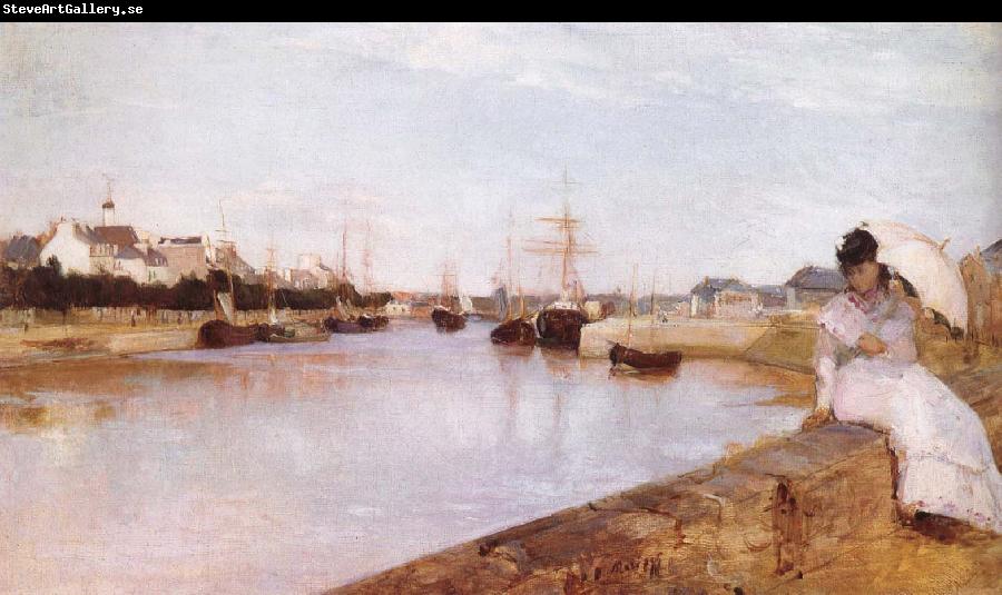 Berthe Morisot The port of Lorient